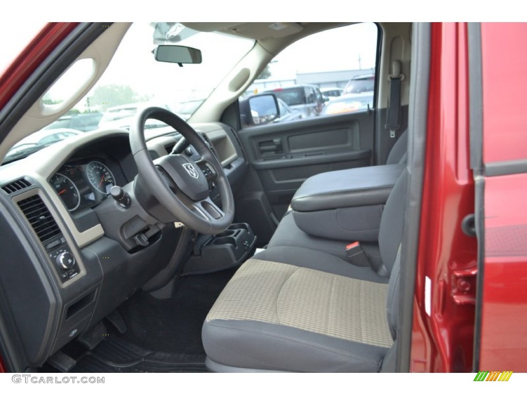 2012 Ram 1500 ST Crew Cab 4x4 - Deep Cherry Red Crystal Pearl / Dark Slate Gray/Medium Graystone photo #17