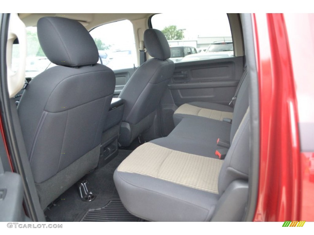 2012 Ram 1500 ST Crew Cab 4x4 - Deep Cherry Red Crystal Pearl / Dark Slate Gray/Medium Graystone photo #19