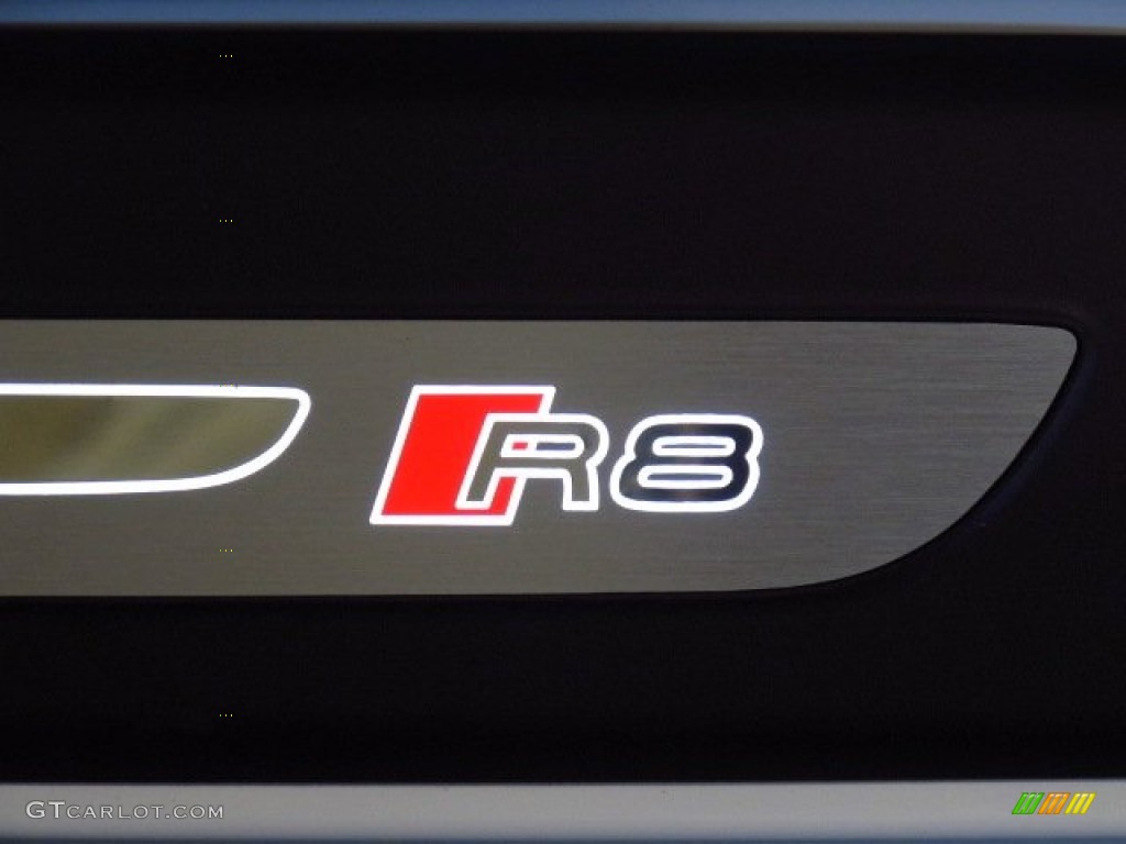 2014 R8 Spyder V10 - Ibis White / Red photo #18