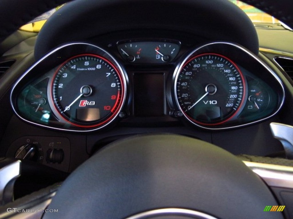 2014 Audi R8 Spyder V10 Gauges Photo #83984109