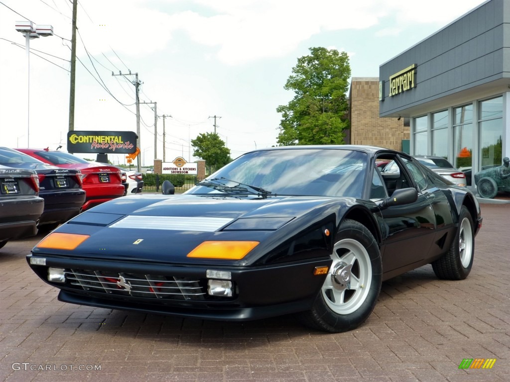 Black 1984 Ferrari BB 512i Standard BB 512i Model Exterior Photo #83984436