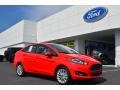 Race Red - Fiesta SE Sedan Photo No. 1