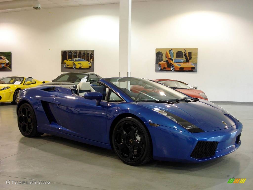 Blu Caelum (Blue) Lamborghini Gallardo