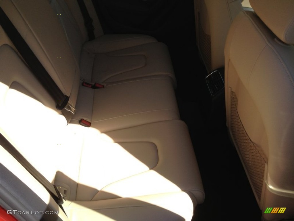 2013 A4 2.0T quattro Sedan - Volcano Red Metallic / Velvet Beige/Black photo #24