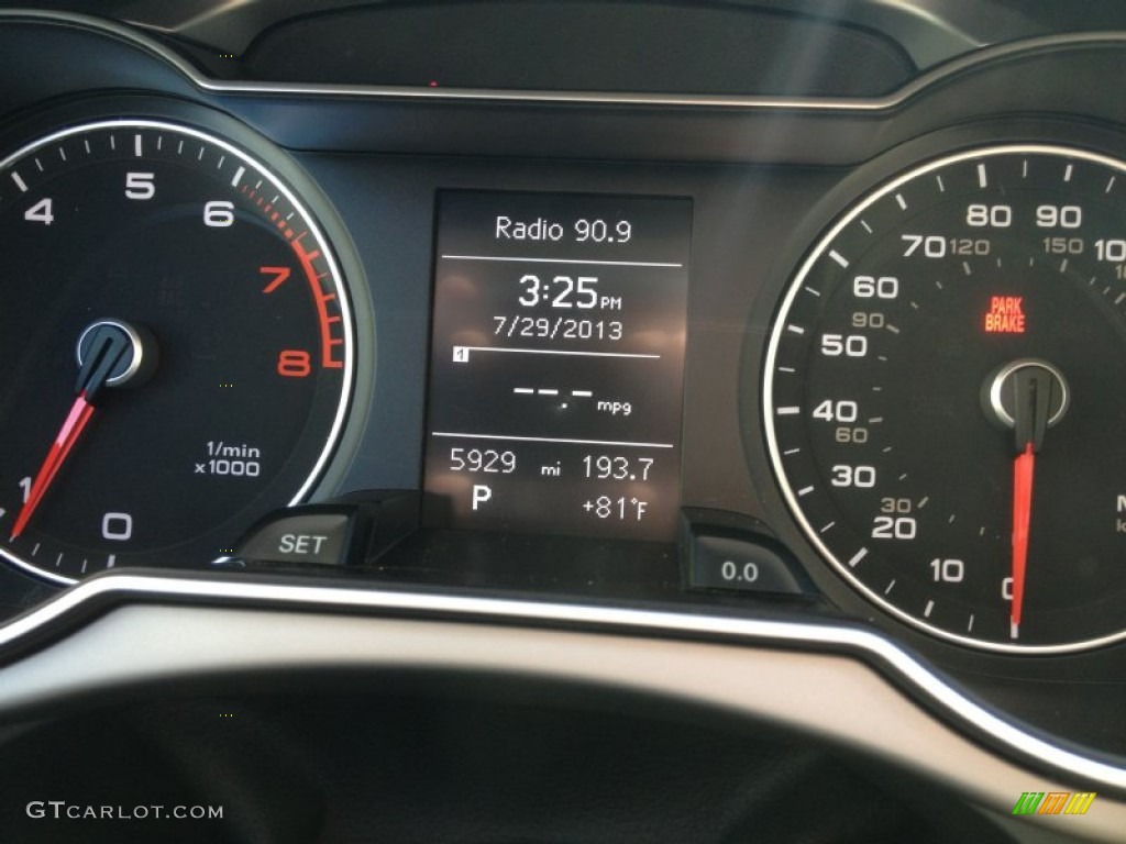 2013 A4 2.0T quattro Sedan - Volcano Red Metallic / Velvet Beige/Black photo #33