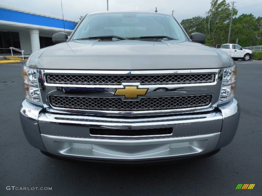 2013 Silverado 1500 LT Crew Cab - Mocha Steel Metallic / Light Titanium/Dark Titanium photo #13