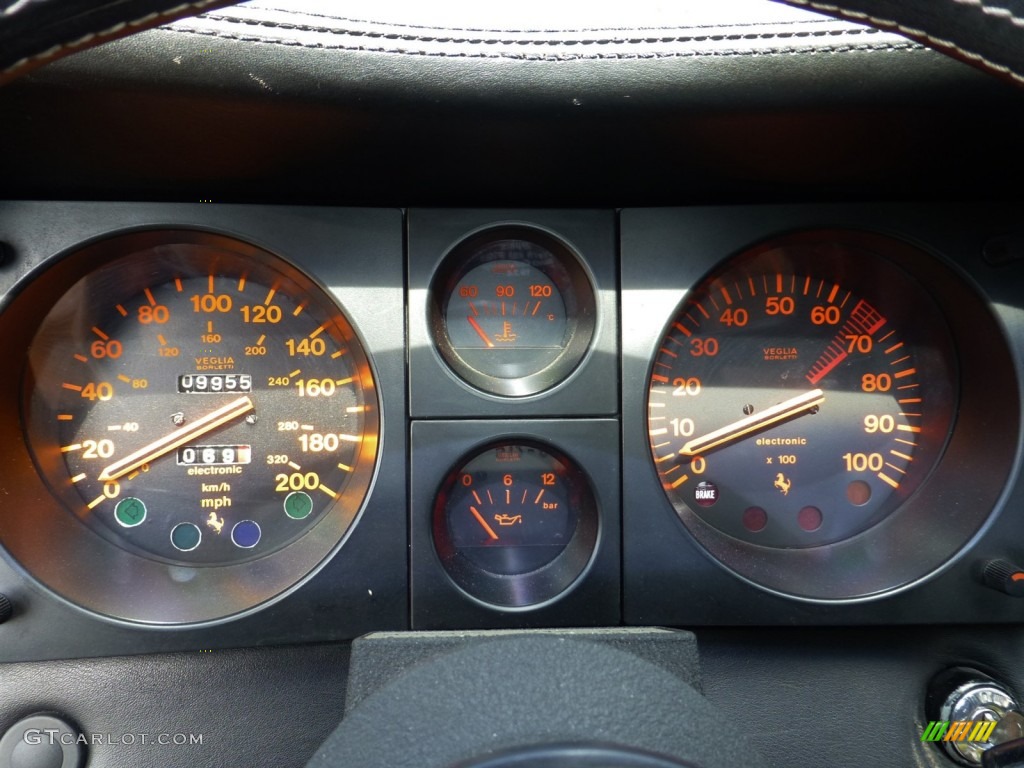 1984 Ferrari BB 512i Standard BB 512i Model Gauges Photo #83985546