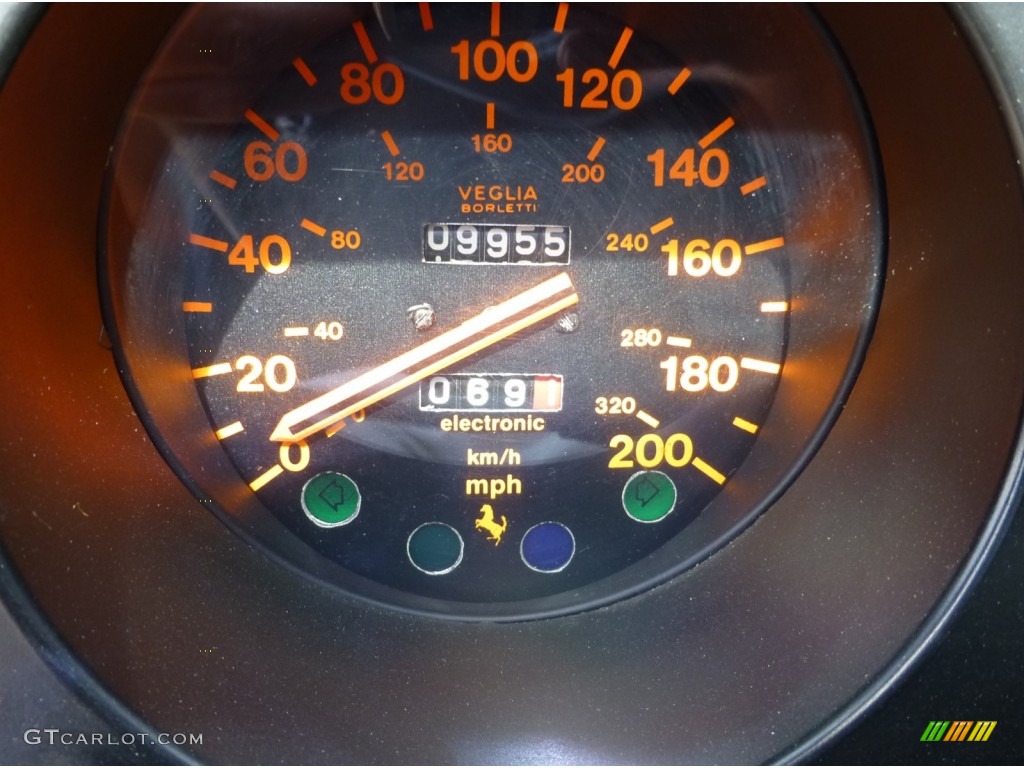 1984 Ferrari BB 512i Standard BB 512i Model Gauges Photo #83985585