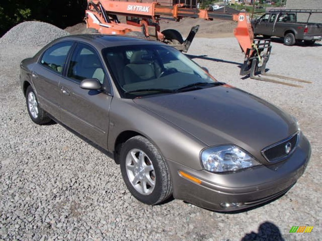 Arizona Beige Metallic 2002 Mercury Sable LS Premium Sedan Exterior Photo #83985729