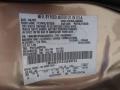 AQ: Arizona Beige Metallic 2002 Mercury Sable LS Premium Sedan Color Code