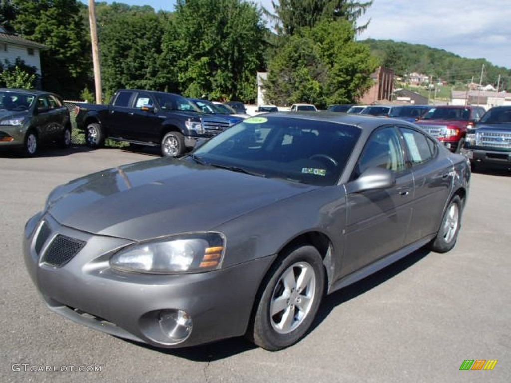 2008 Grand Prix Sedan - Shadow Gray Metallic / Ebony photo #1
