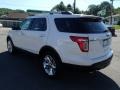 2014 White Platinum Ford Explorer XLT 4WD  photo #7