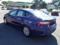 2013 Deep Impact Blue Metallic Ford Fusion S  photo #7