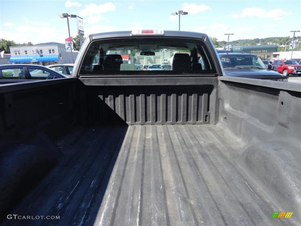 2005 F150 XL Regular Cab 4x4 - Dark Shadow Grey Metallic / Medium Flint Grey photo #8