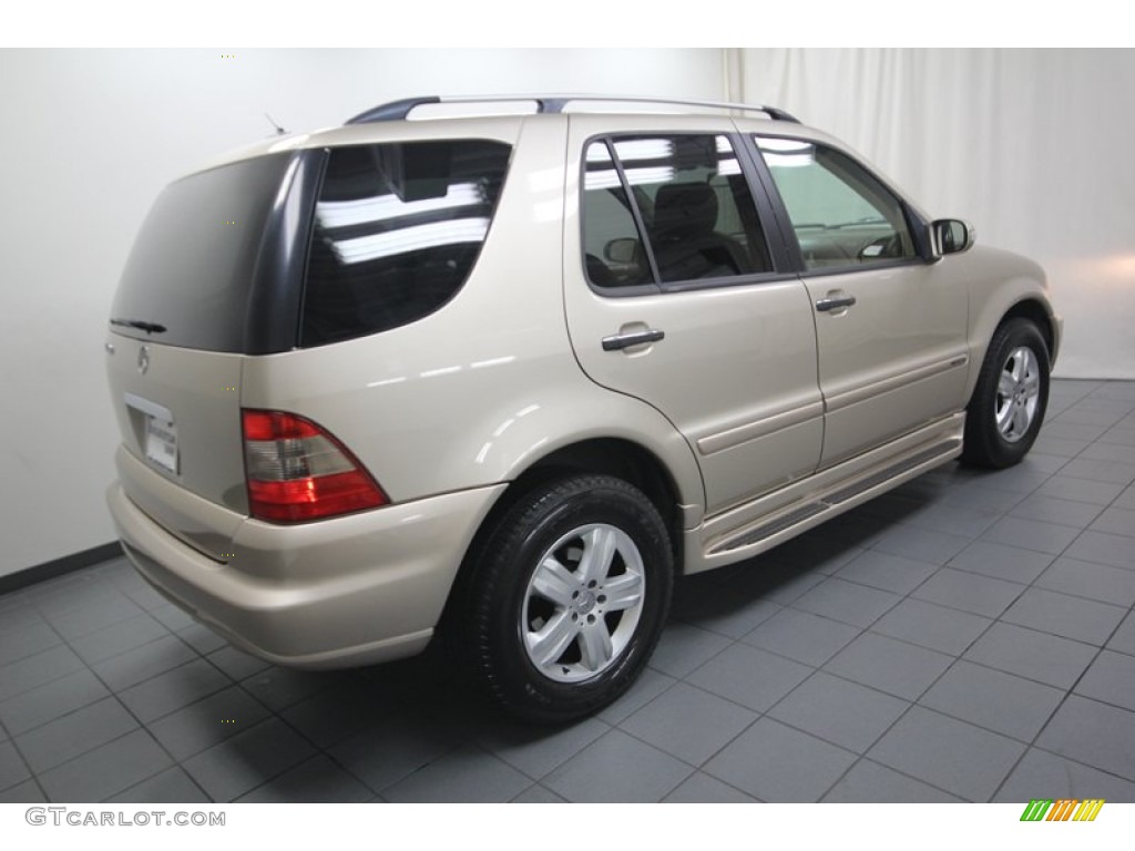 2005 ML 350 4Matic - Desert Silver Metallic / Java photo #10