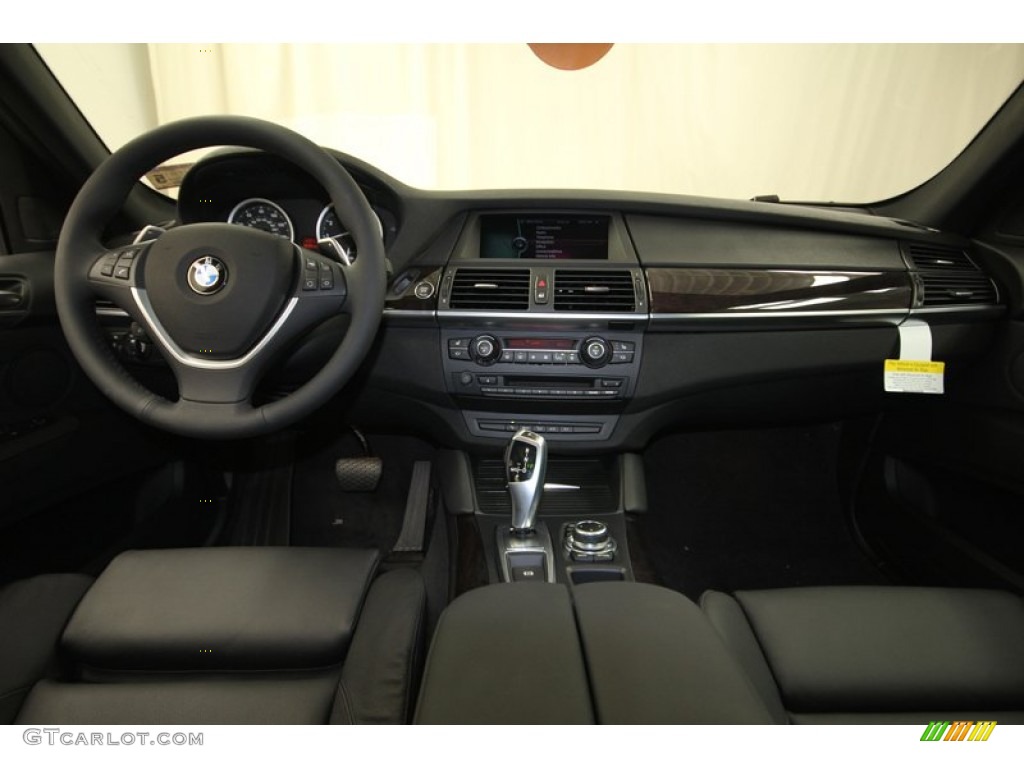 2014 BMW X6 xDrive35i Black Dashboard Photo #83988195