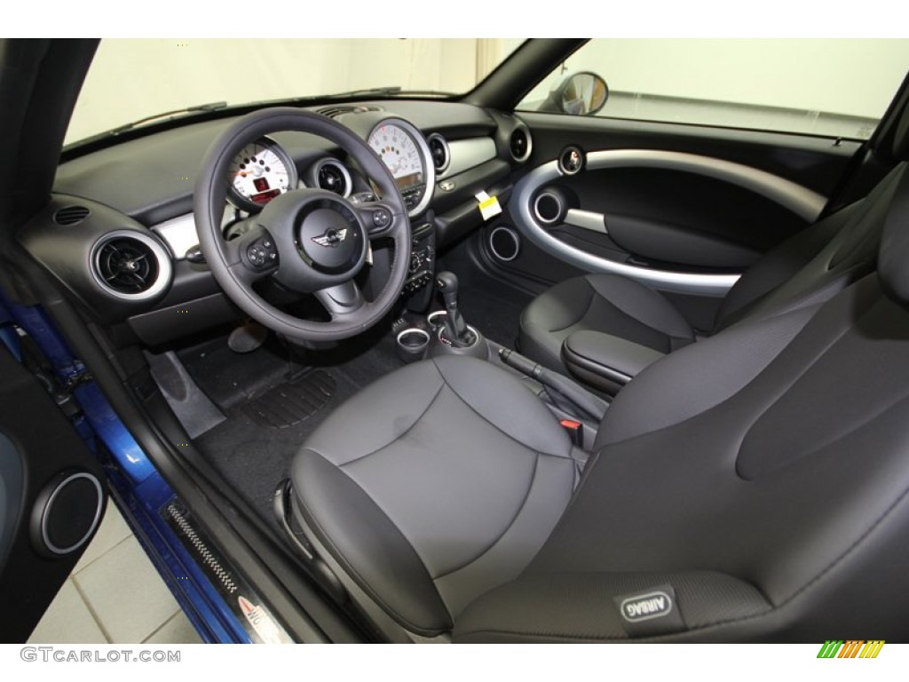 2013 Cooper Coupe - Lightning Blue Metallic / Carbon Black photo #11