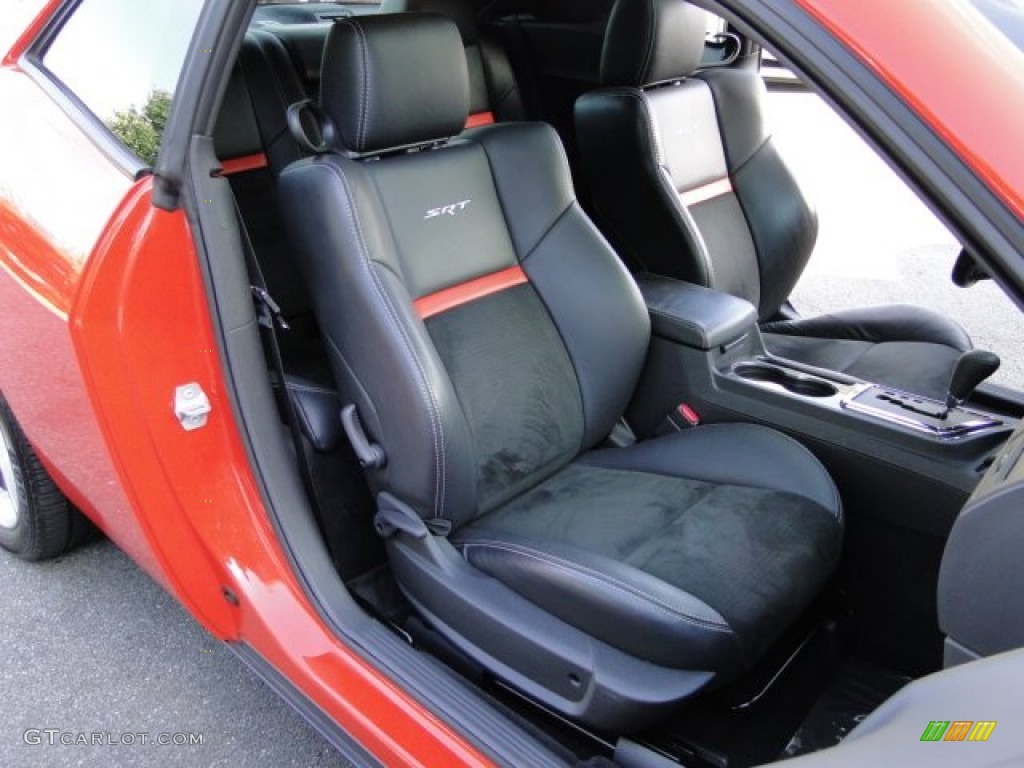 2009 Challenger SRT8 - HEMI Orange / Dark Slate Gray photo #20