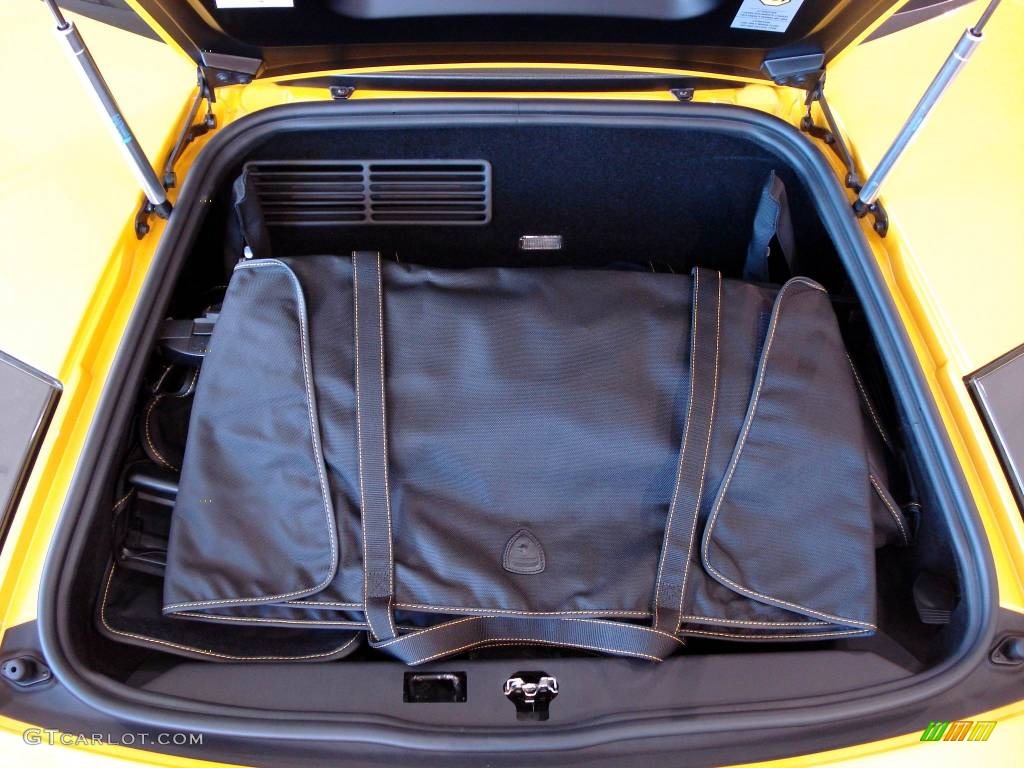 2009 Murcielago LP640 Roadster - Giallo Orion (Yellow) / Nero Perseus photo #6