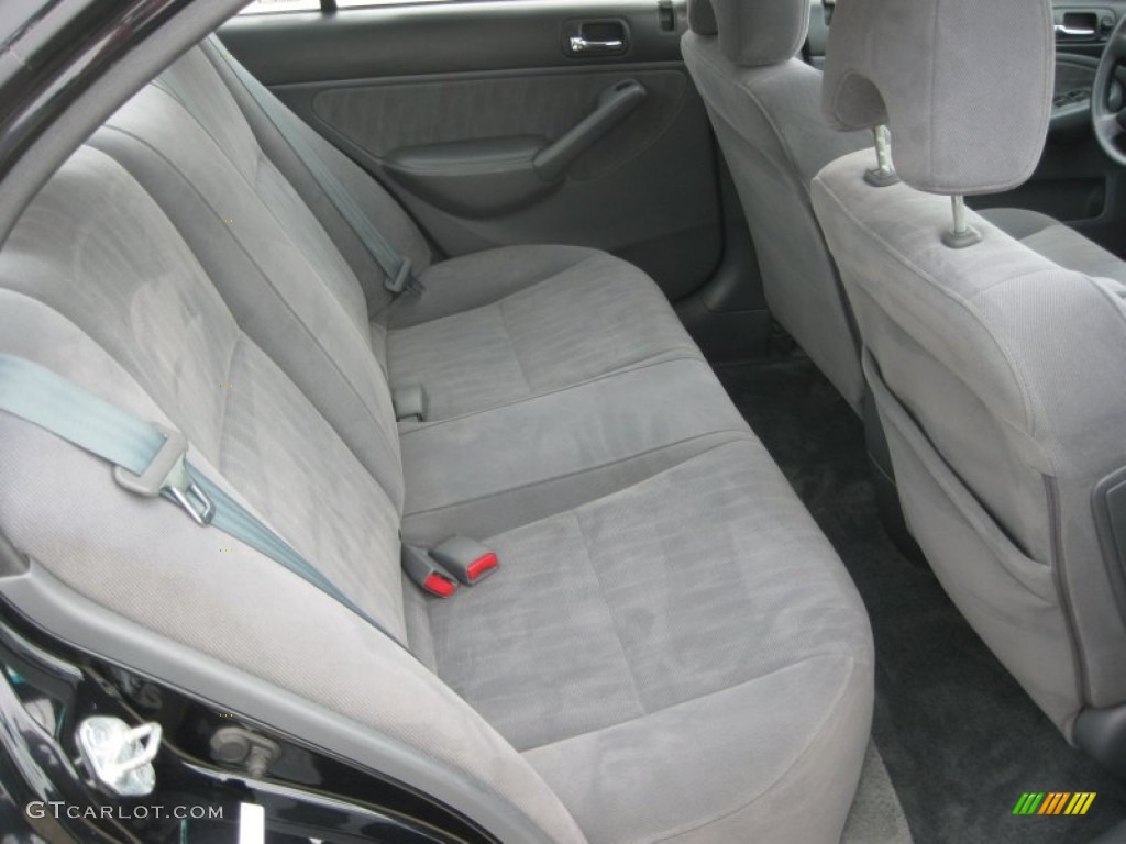 2003 Honda Civic EX Sedan Rear Seat Photo #83990262