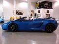 2008 Blu Caelum (Blue) Lamborghini Gallardo Spyder  photo #8