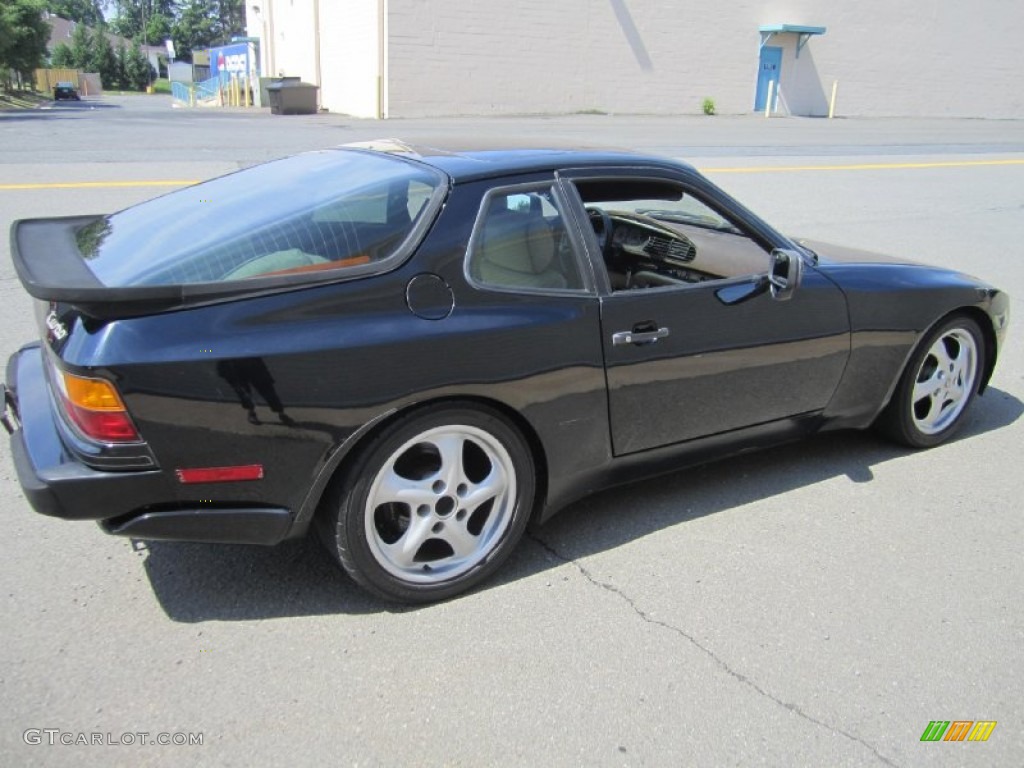 Black 1986 Porsche 944 Turbo Exterior Photo #83991444