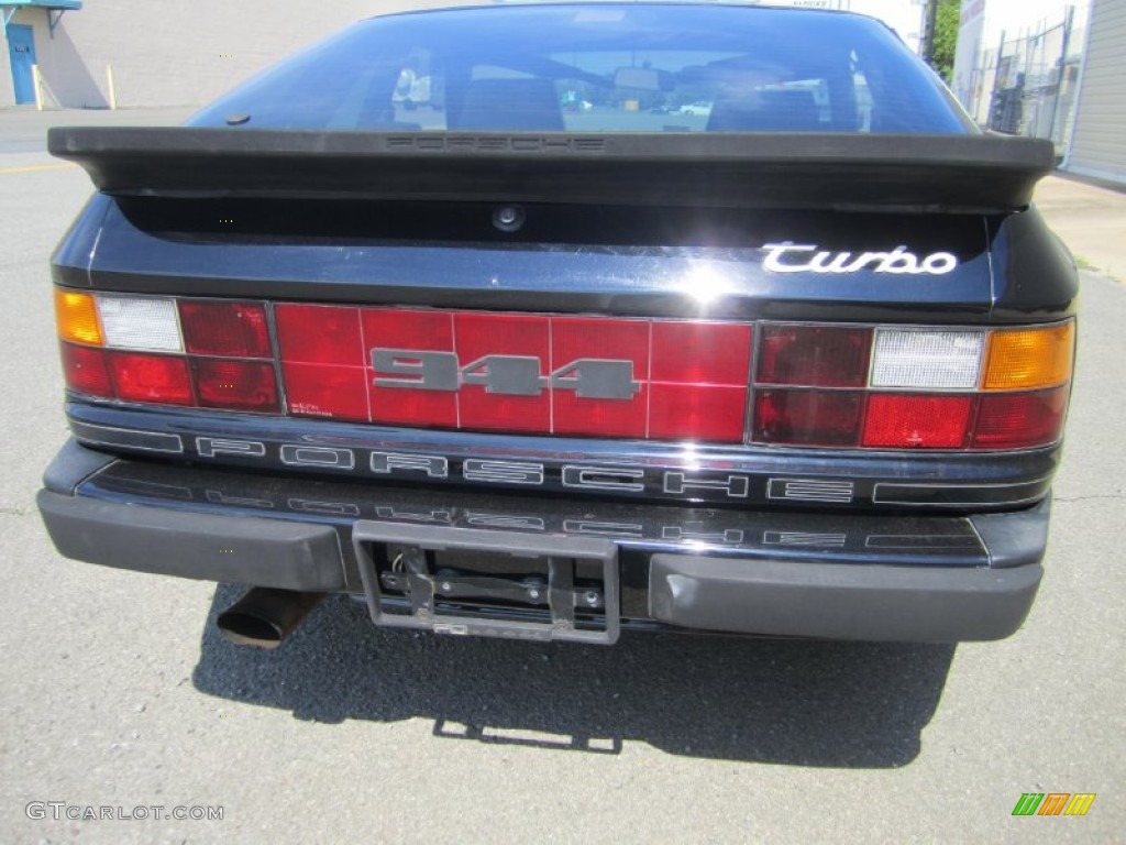 Black 1986 Porsche 944 Turbo Exterior Photo #83991465