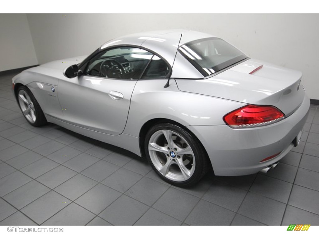 2011 Z4 sDrive30i Roadster - Titanium Silver Metallic / Black photo #5