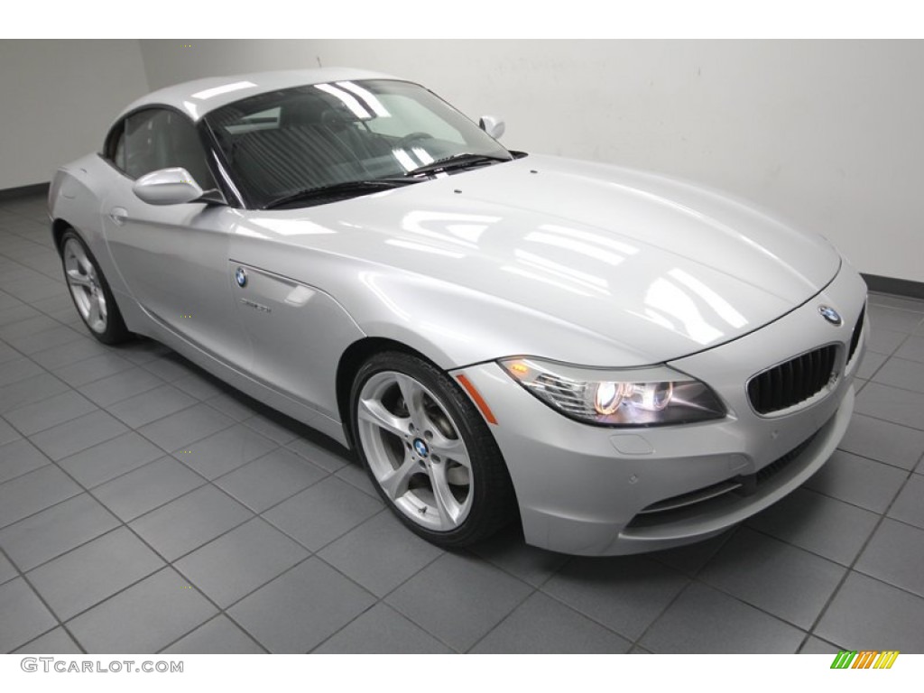 2011 Z4 sDrive30i Roadster - Titanium Silver Metallic / Black photo #10