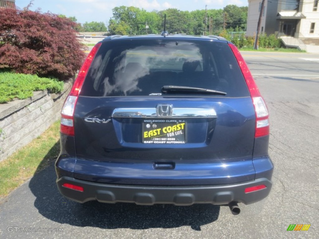 2008 CR-V EX-L 4WD - Royal Blue Pearl / Gray photo #5