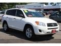 2011 Super White Toyota RAV4 I4 4WD  photo #1