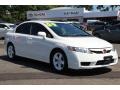 Taffeta White - Civic LX-S Sedan Photo No. 1