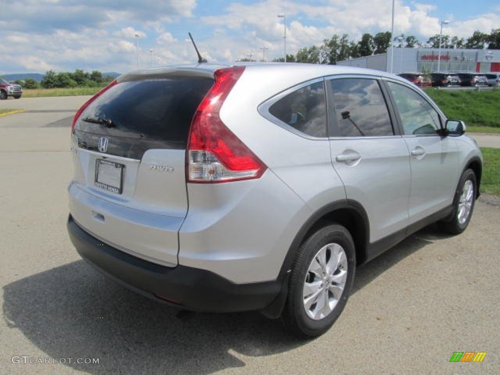 2013 CR-V EX AWD - Alabaster Silver Metallic / Gray photo #18