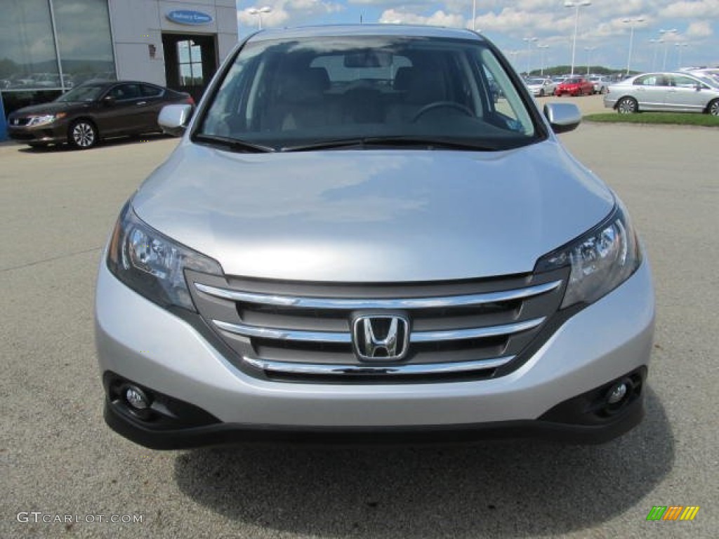 2013 CR-V EX AWD - Alabaster Silver Metallic / Gray photo #19