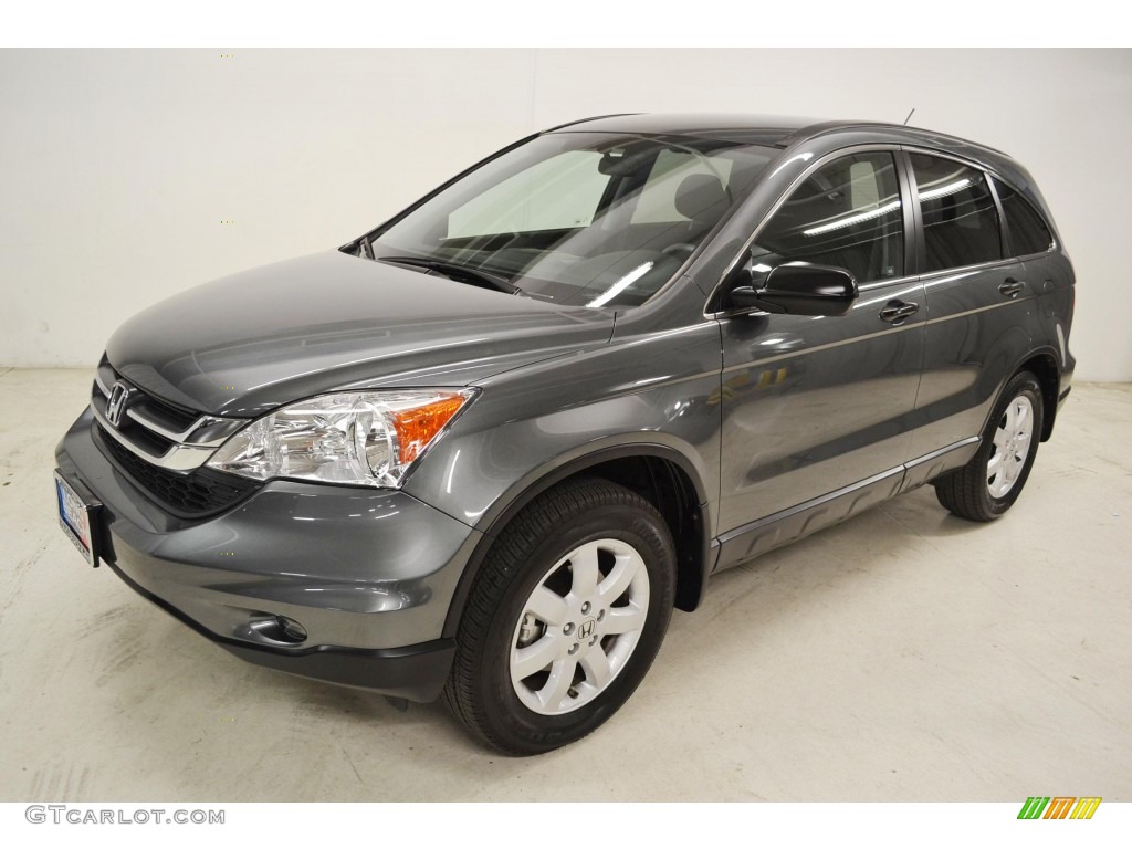 2011 CR-V SE - Polished Metal Metallic / Black photo #5