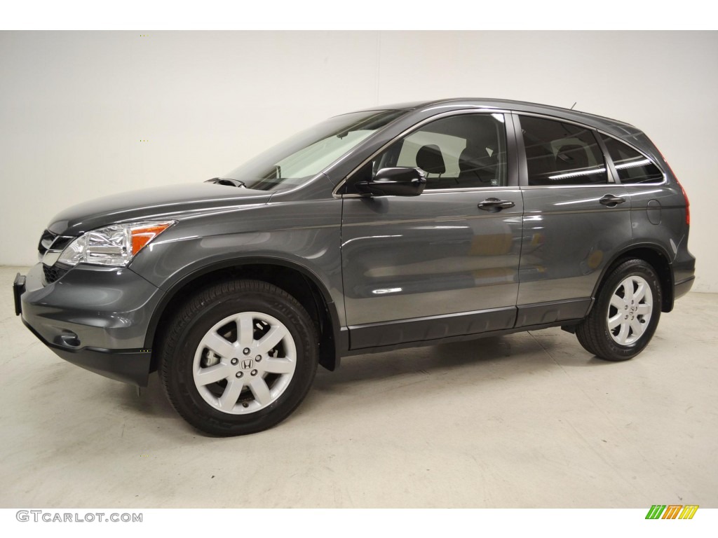 2011 CR-V SE - Polished Metal Metallic / Black photo #6