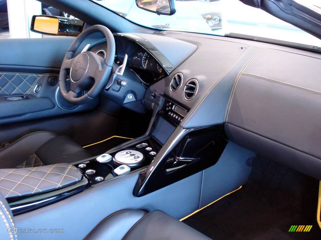 2009 Murcielago LP640 Roadster - Giallo Orion (Yellow) / Nero Perseus photo #11