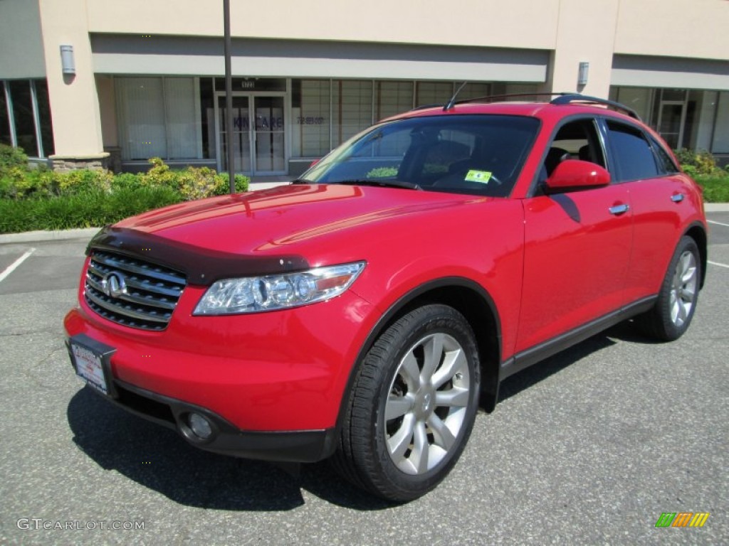 Laser Red 2003 Infiniti FX 35 AWD Exterior Photo #83995336