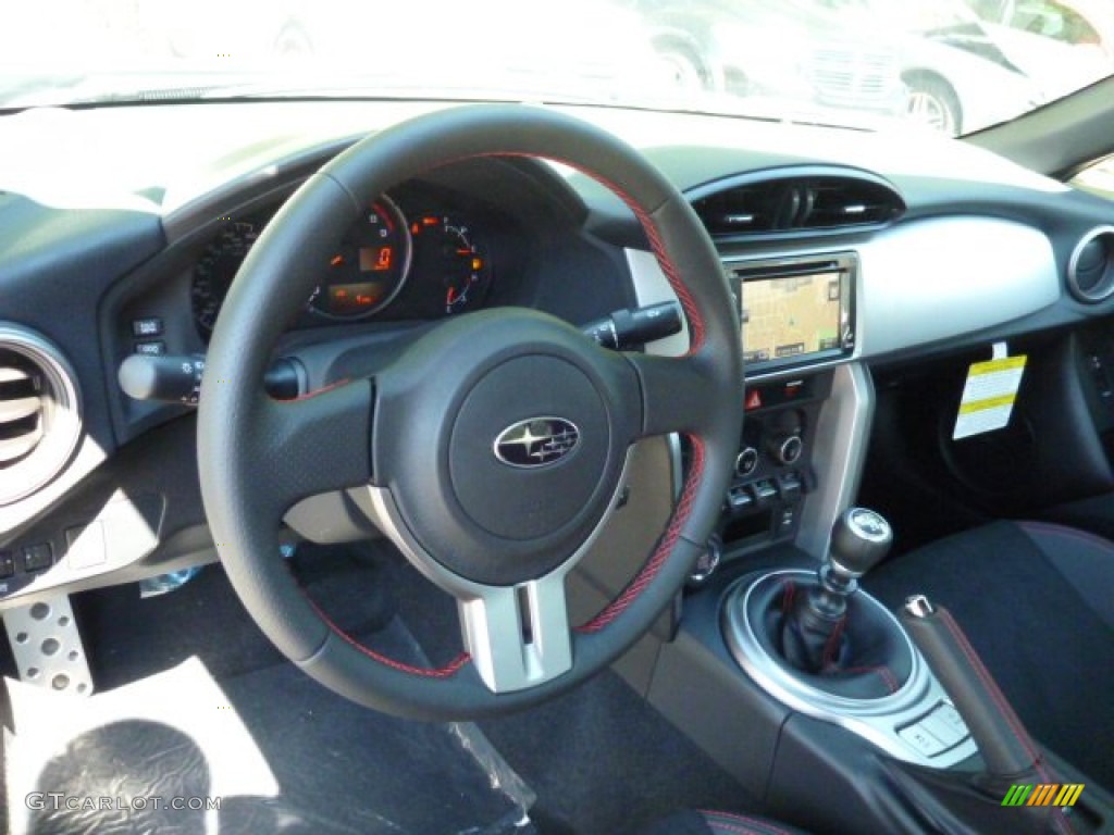 2013 Subaru BRZ Limited Black Leather/Alcantara Dashboard Photo #83995599