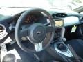 Black Leather/Alcantara 2013 Subaru BRZ Limited Dashboard
