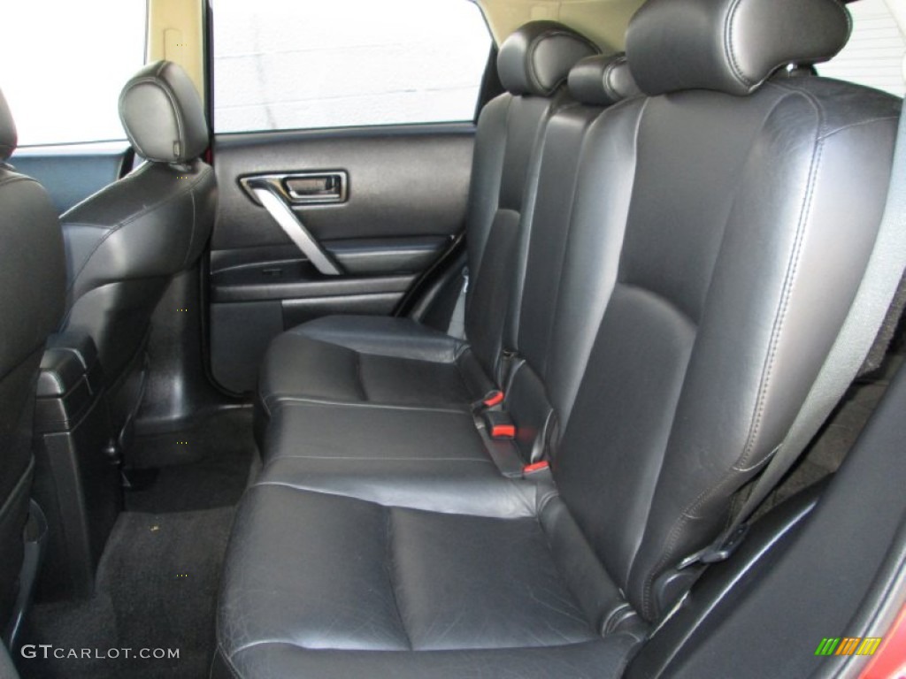 Graphite Black Interior 2003 Infiniti FX 35 AWD Photo #83995713