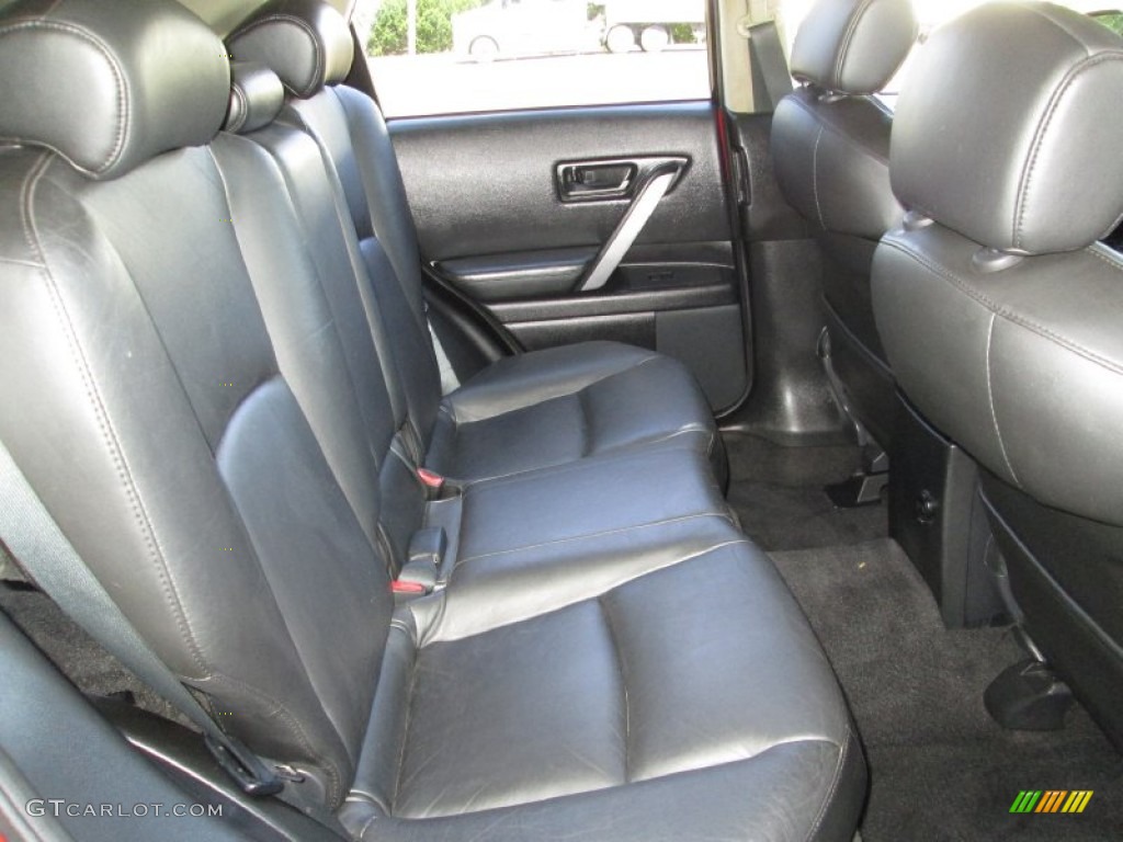 Graphite Black Interior 2003 Infiniti FX 35 AWD Photo #83995740