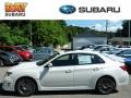 Satin White Pearl - Impreza WRX Premium 4 Door Photo No. 1