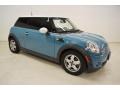 2007 Oxygen Blue Mini Cooper Hardtop  photo #2