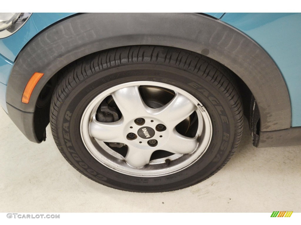 2007 Cooper Hardtop - Oxygen Blue / Grey/Carbon Black photo #7