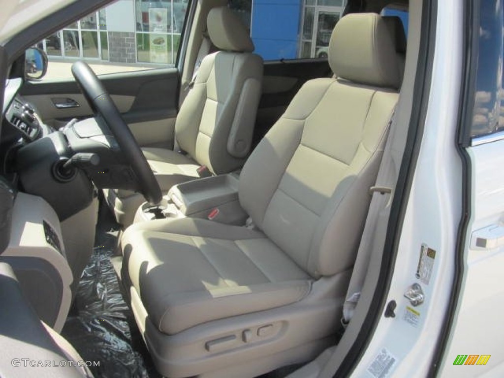 2014 Odyssey Touring Elite - White Diamond Pearl / Gray photo #7