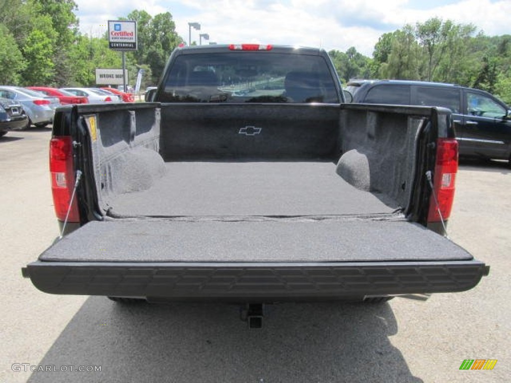 2011 Silverado 1500 LT Regular Cab 4x4 - Black / Light Titanium/Ebony photo #7
