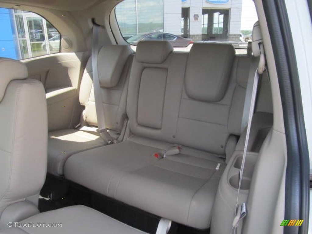 Gray Interior 2014 Honda Odyssey Touring Elite Photo #83996763