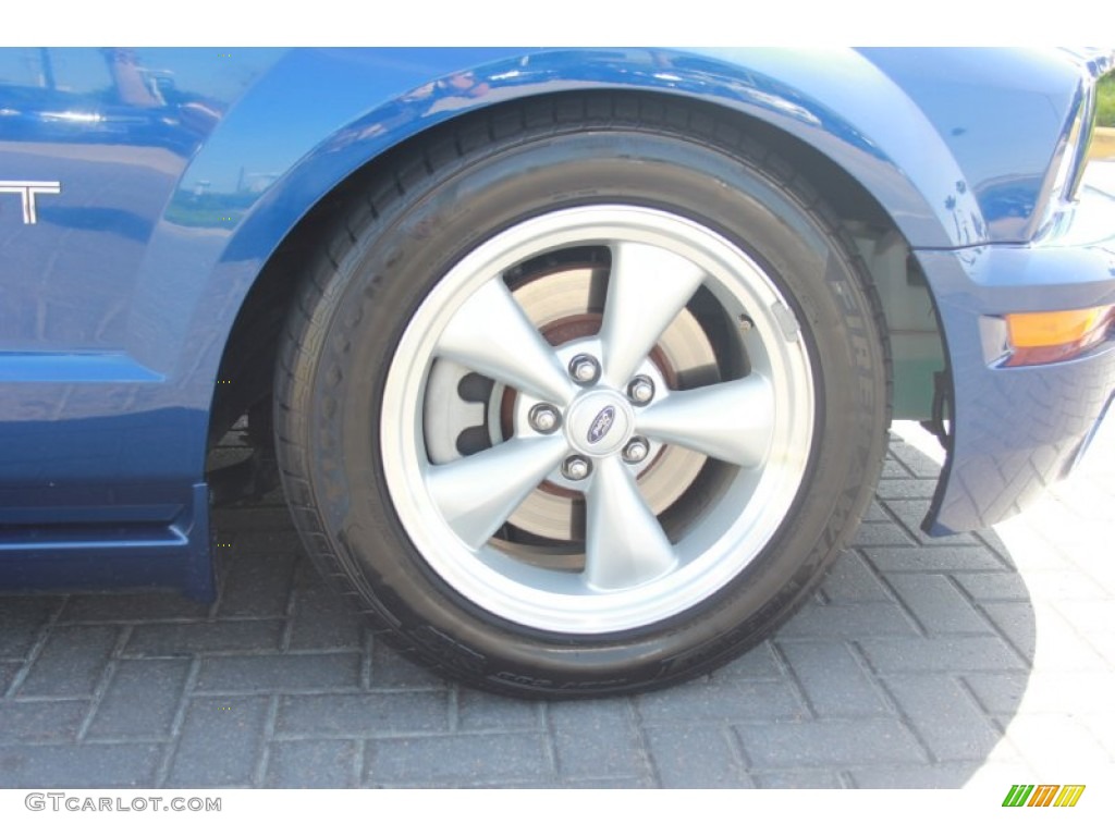 2009 Mustang GT Premium Coupe - Vista Blue Metallic / Light Graphite photo #27