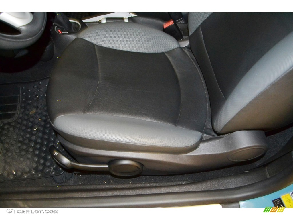 2007 Cooper Hardtop - Oxygen Blue / Grey/Carbon Black photo #12